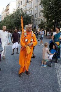 V Praze proběhl velký Harinám za účasti vzácného hosta HH Lokanátha Svámího